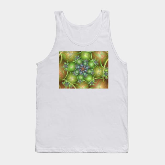 Easter Egg Spiral Tank Top by pinkal